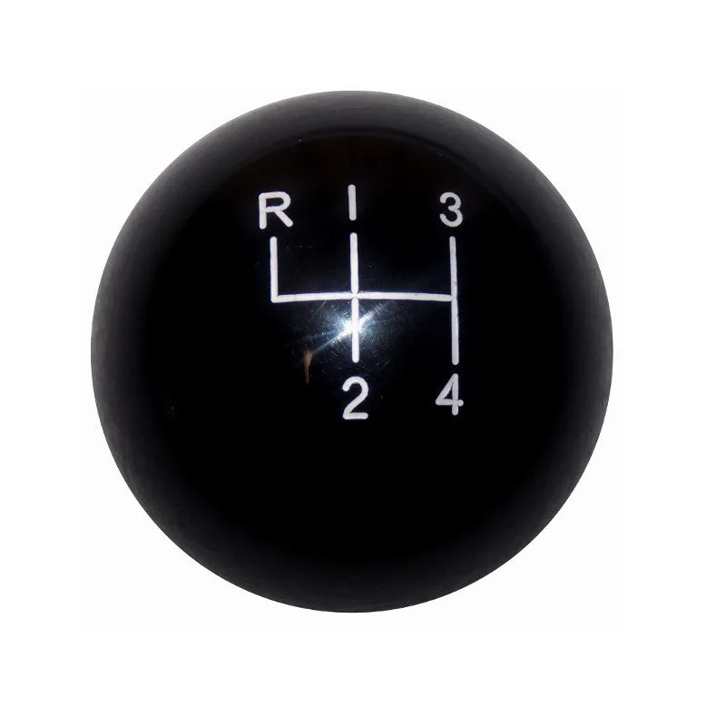 1-7/8" Black 4 Speed Shift Knob