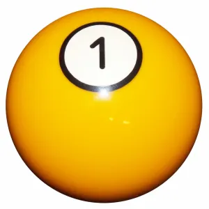 1 Ball Yellow Billiard Shift Knob