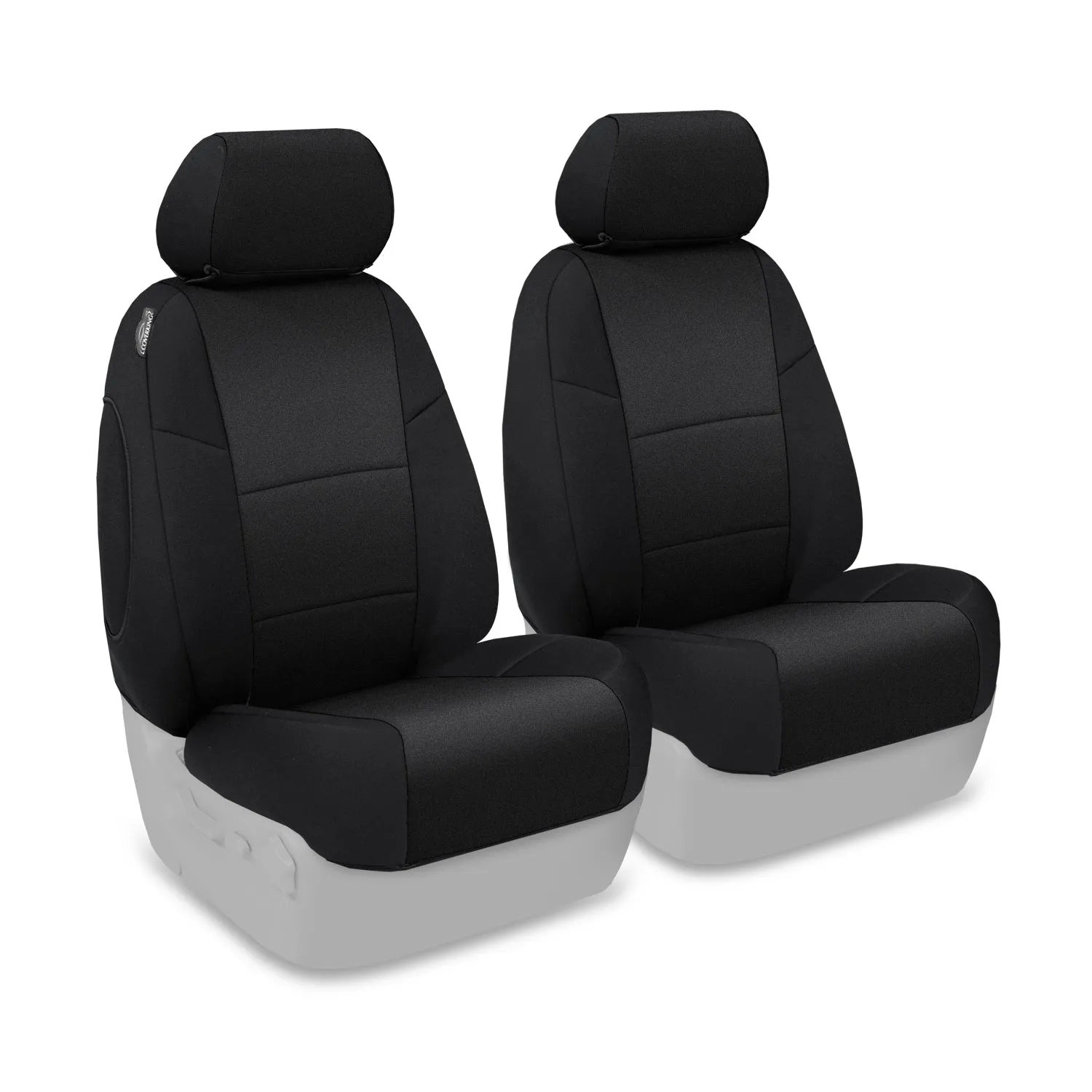 2013-2018 Dodge Ram 2500/3500 Custom Fit Neoprene Seat Covers Front 50/50 Bucket Seats-Black