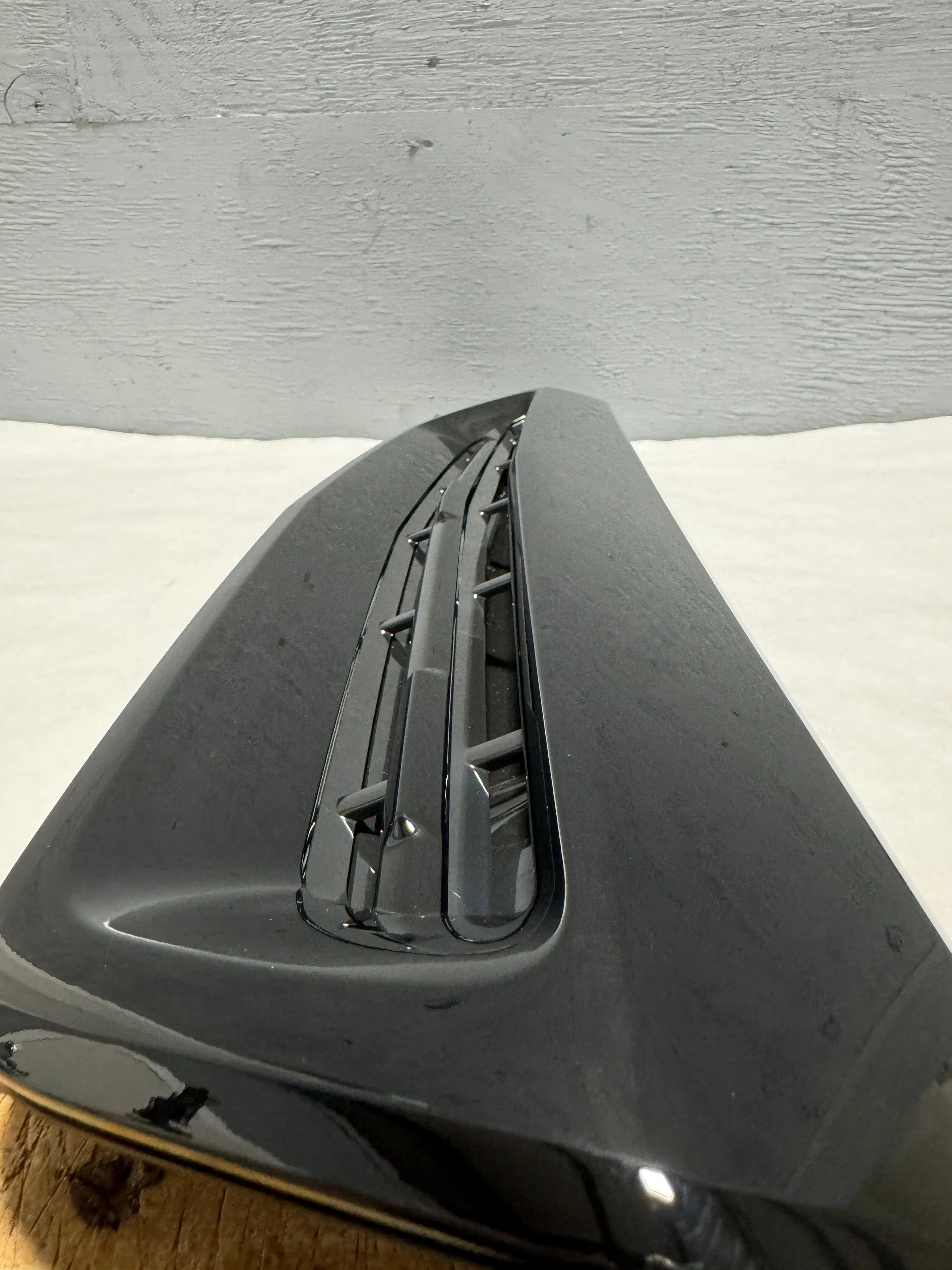 2017-2019 Silverado 2500 3500 Gloss Black Hood Scoop Vent