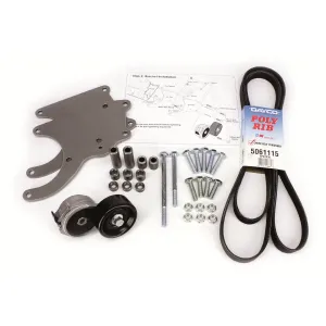 Alan Grove Components Air Conditioning Bracket - LS Truck Motor - RH - Low Profile