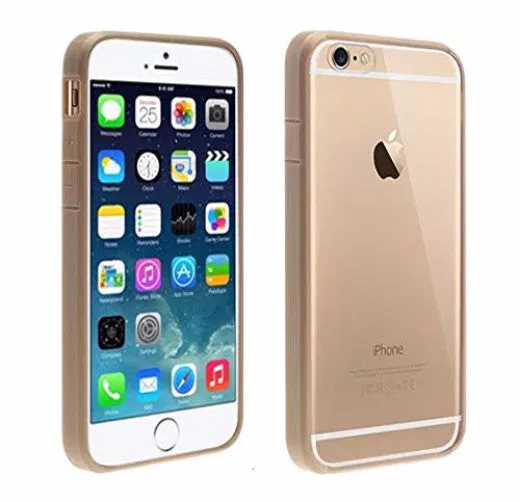 Apple iPhone 6s Plus Case / 6 Plus Case, Easy Grip Slim Armor Bumper Case for Iphone 6s Plus/6 Plus - Gold