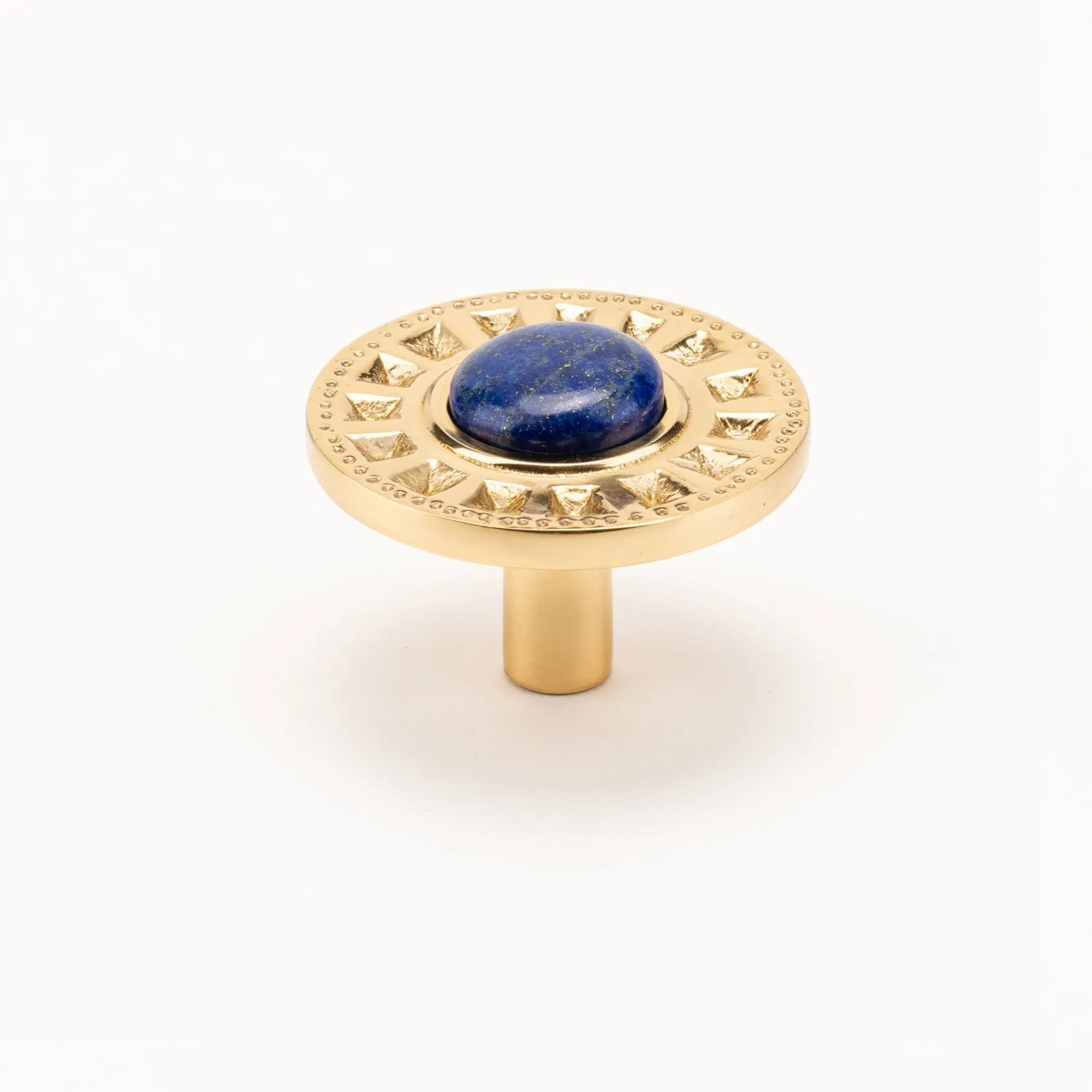 Athena 1.75" Custom Knob - Polished Brass