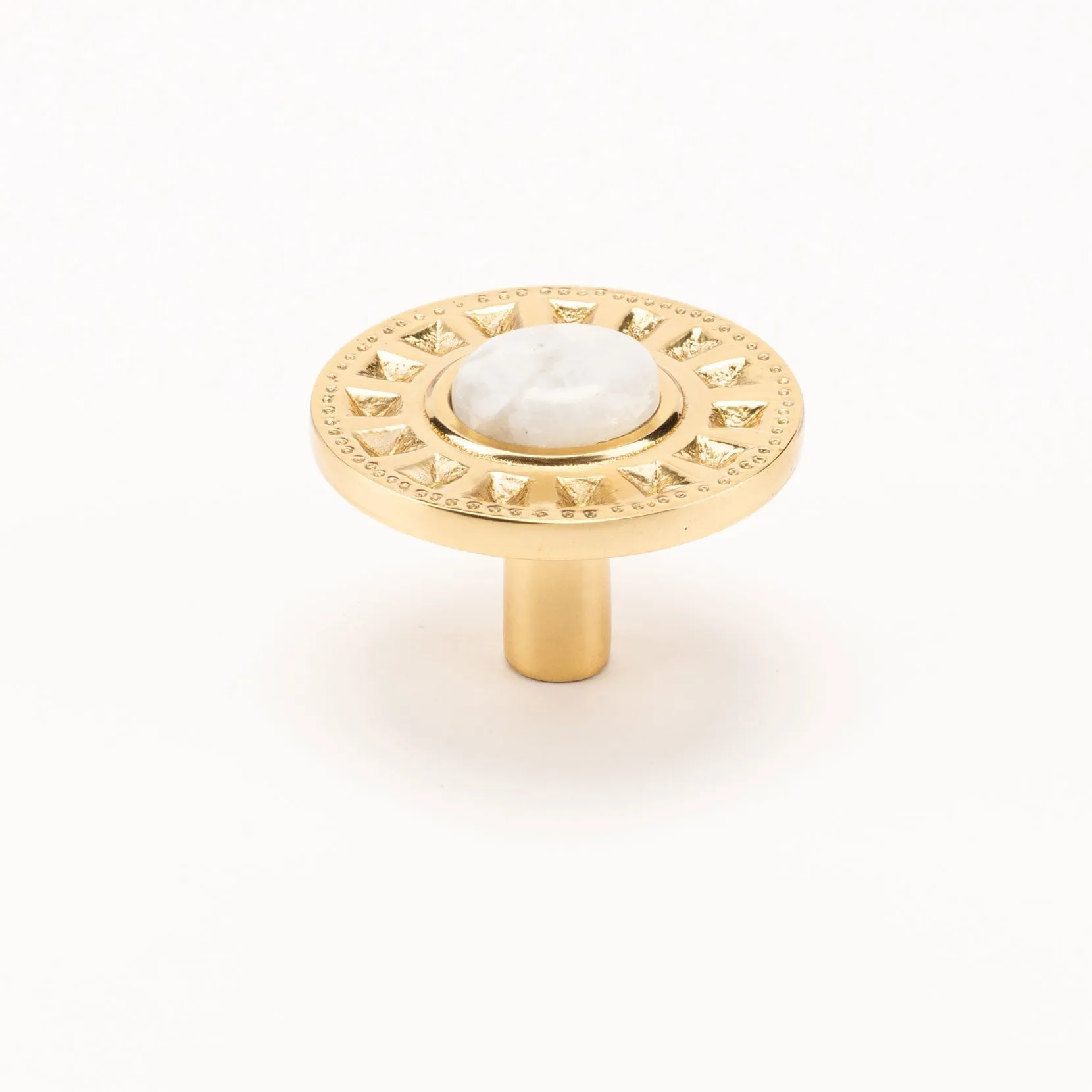 Athena 1.75" Custom Knob - Polished Brass