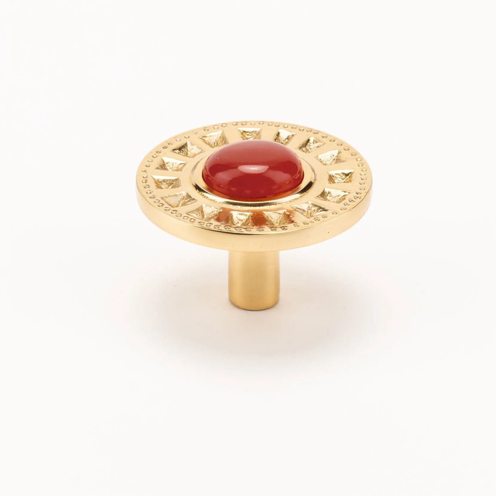 Athena 1.75" Custom Knob - Polished Brass