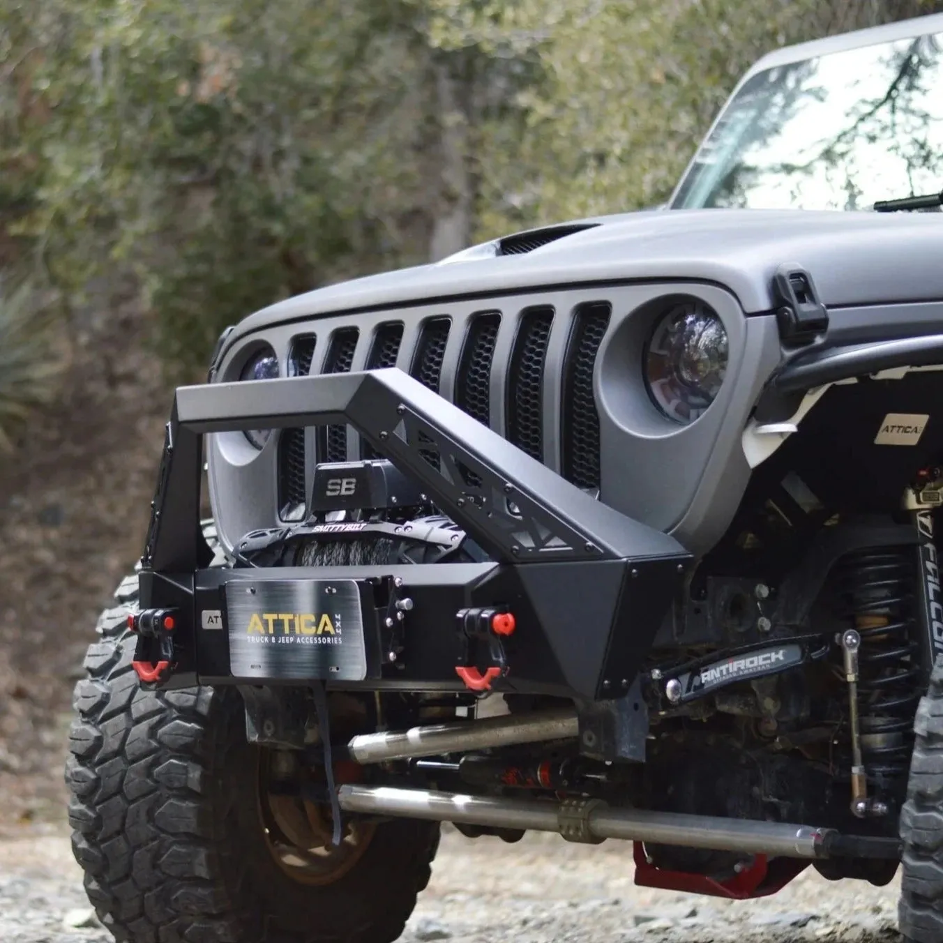 Attica 4x4 Terra Series Front Bumper for Jeep Wrangler JL (2018-2023)