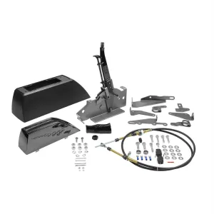 B&M Z-Gate Shifter Shifter - Automatic - Floor Mount - Forward/Reverse - Cable/Cover/Hardware Included - Universal