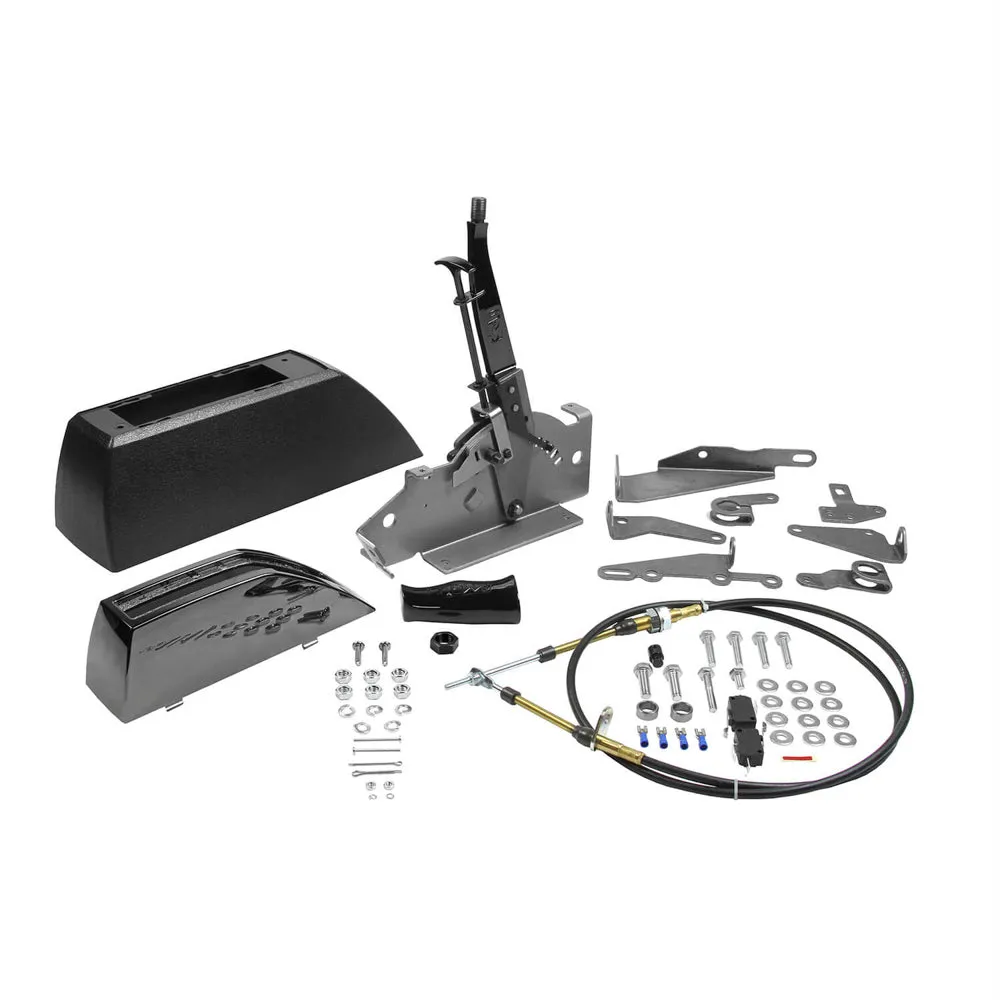 B&M Z-Gate Shifter Shifter - Automatic - Floor Mount - Forward/Reverse - Cable/Cover/Hardware Included - Universal