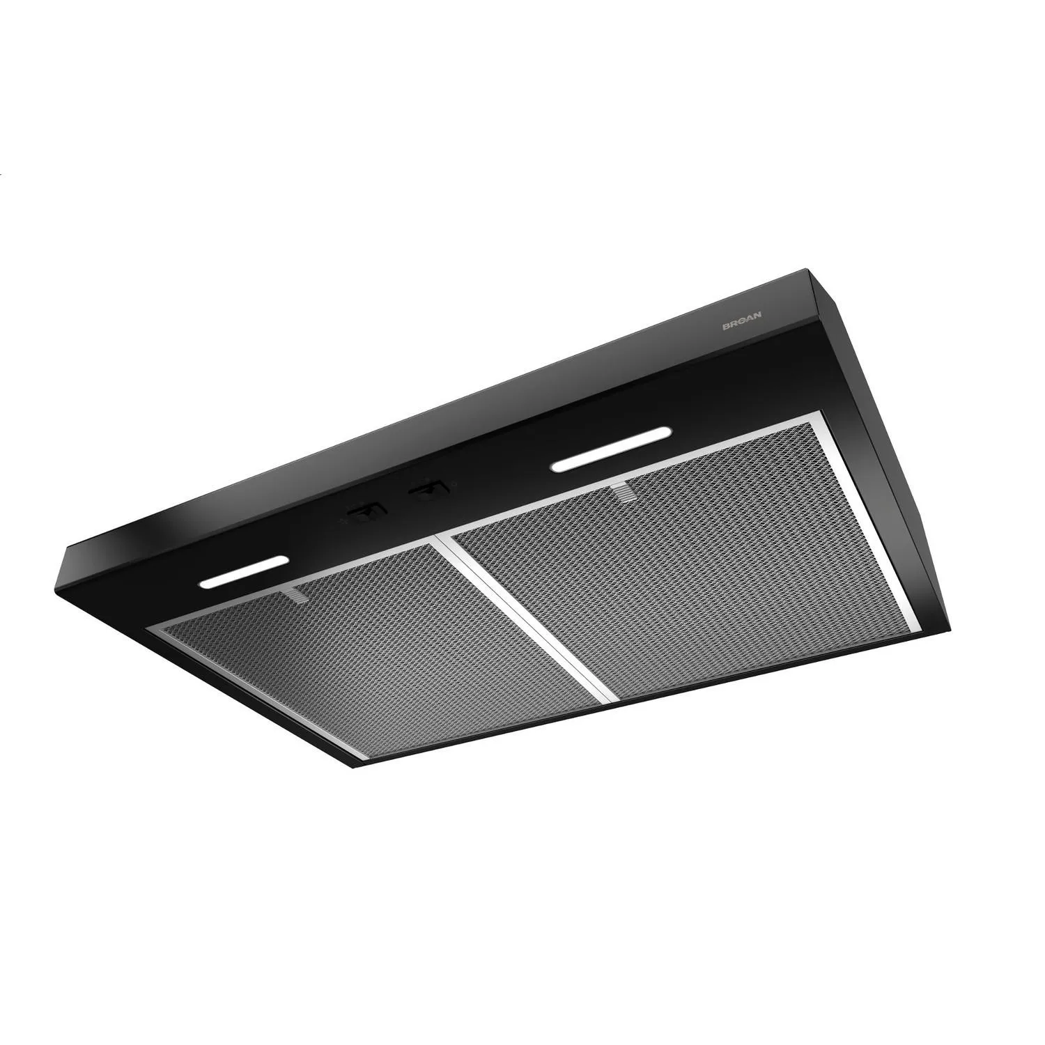 BCSEK130BL Broan® 30-Inch Convertible Under-Cabinet Range Hood, ENERGY STAR®, 300 Max Blower CFM, Black