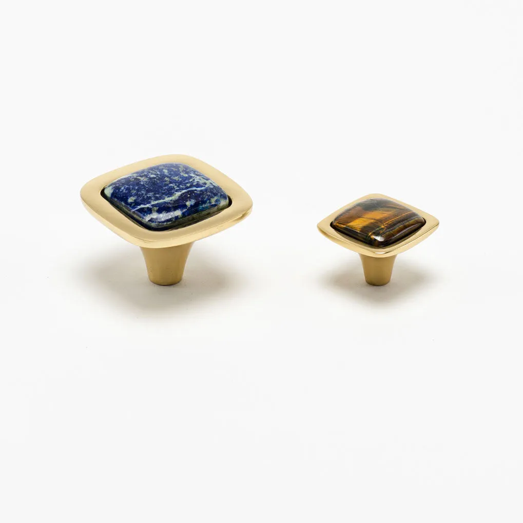 Benson 1.25" Custom Knob - Polished Brass