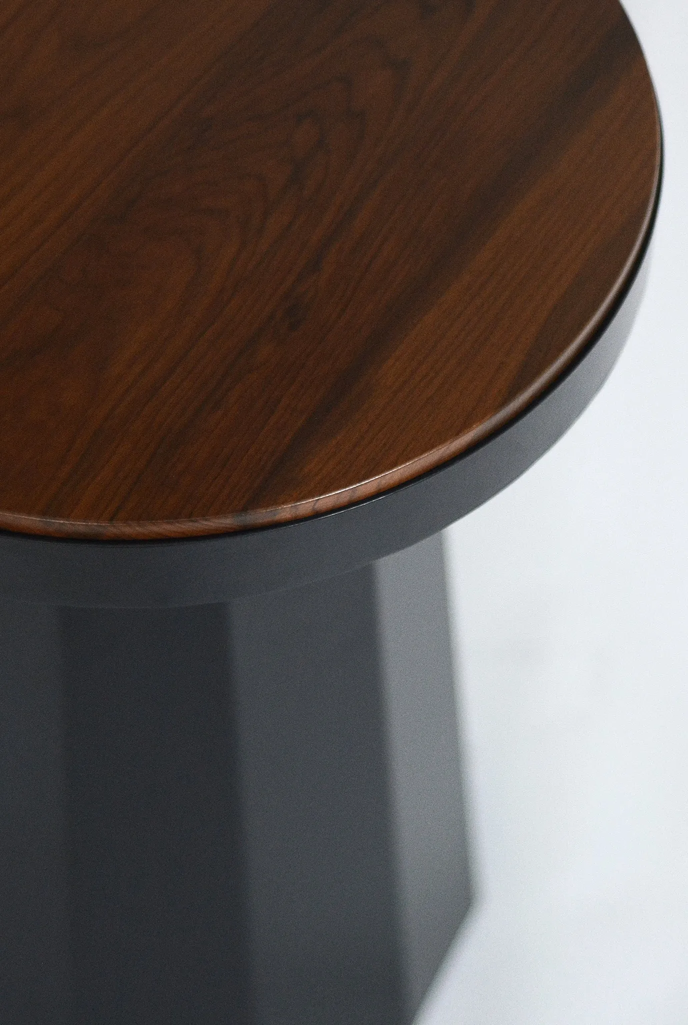 BLACK SLIP SIDE TABLE