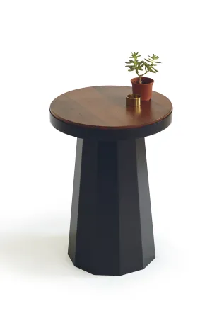 BLACK SLIP SIDE TABLE