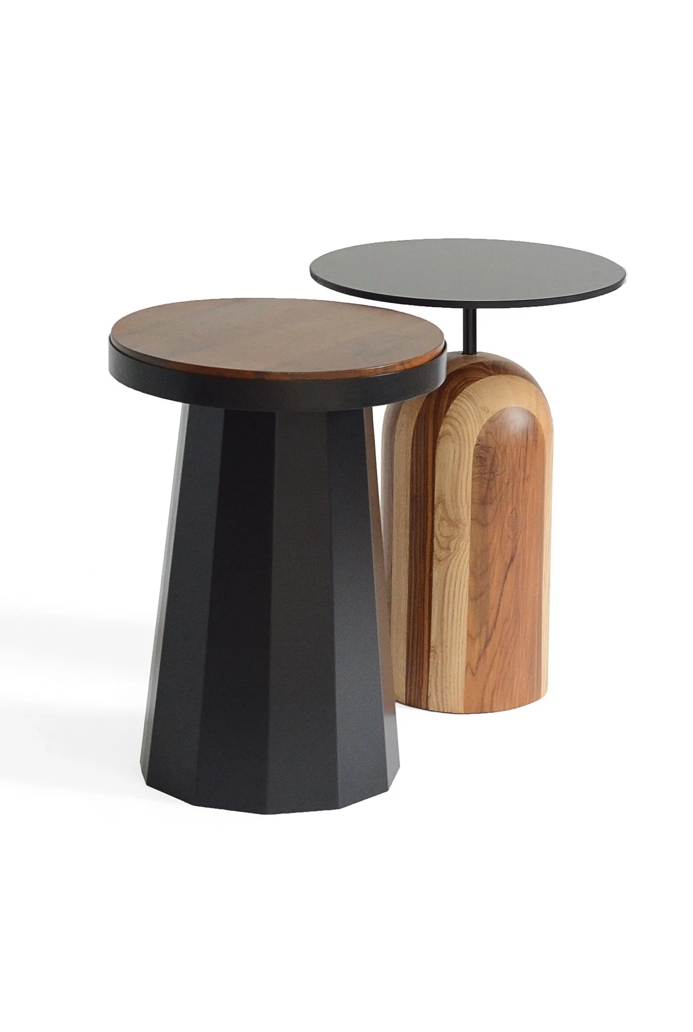 BLACK SLIP SIDE TABLE