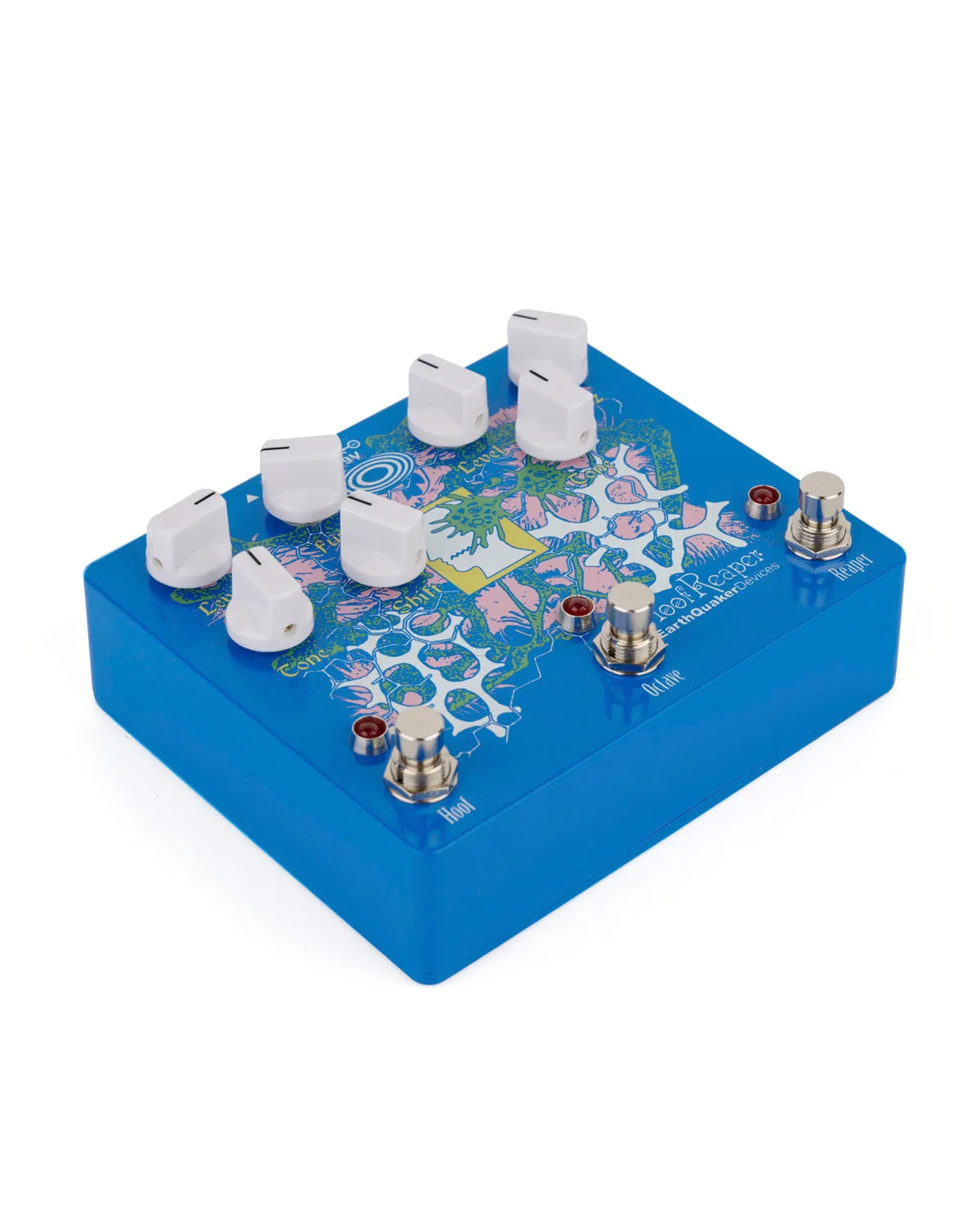 Brain Dead x EarthQuaker Hoof Reaper Pedal - Blue