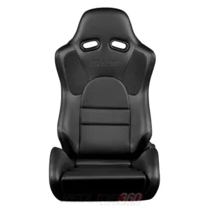 BRAUM ADVAN Sport Seats (Reclinable) Black Leatherette or Black Cloth
