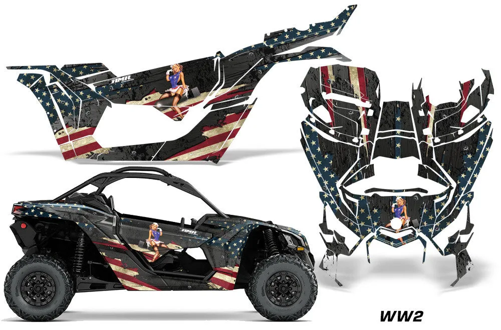 Can Am Maverick X3, XRS, XDS Graphics (Full-Coverage)