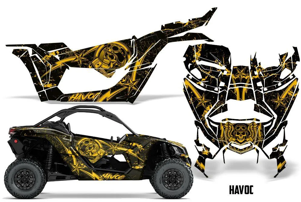 Can Am Maverick X3, XRS, XDS Graphics (Full-Coverage)