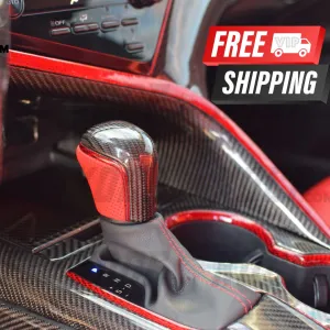 Carbon Fiber or Suede Shift Knob Compatible with 2025-Present Toyota Camry Gen 9 - VIP Price Free Shipping Item