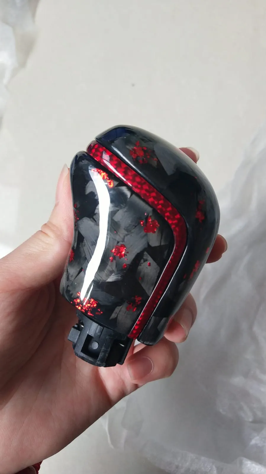 Carbon Fiber or Suede Shift Knob Compatible with 2025-Present Toyota Camry Gen 9 - VIP Price Free Shipping Item