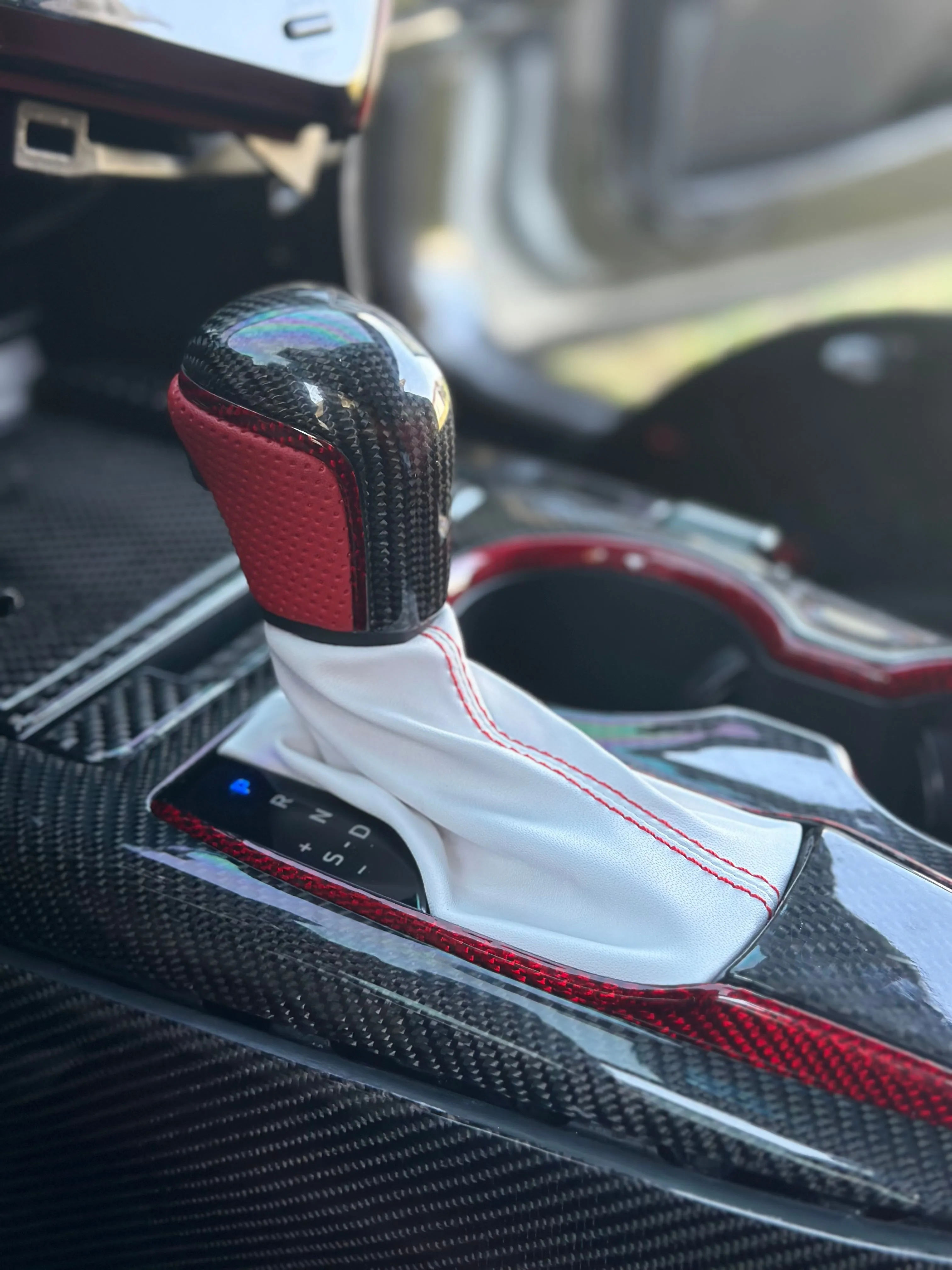 Carbon Fiber or Suede Shift Knob Compatible with 2025-Present Toyota Camry Gen 9 - VIP Price Free Shipping Item