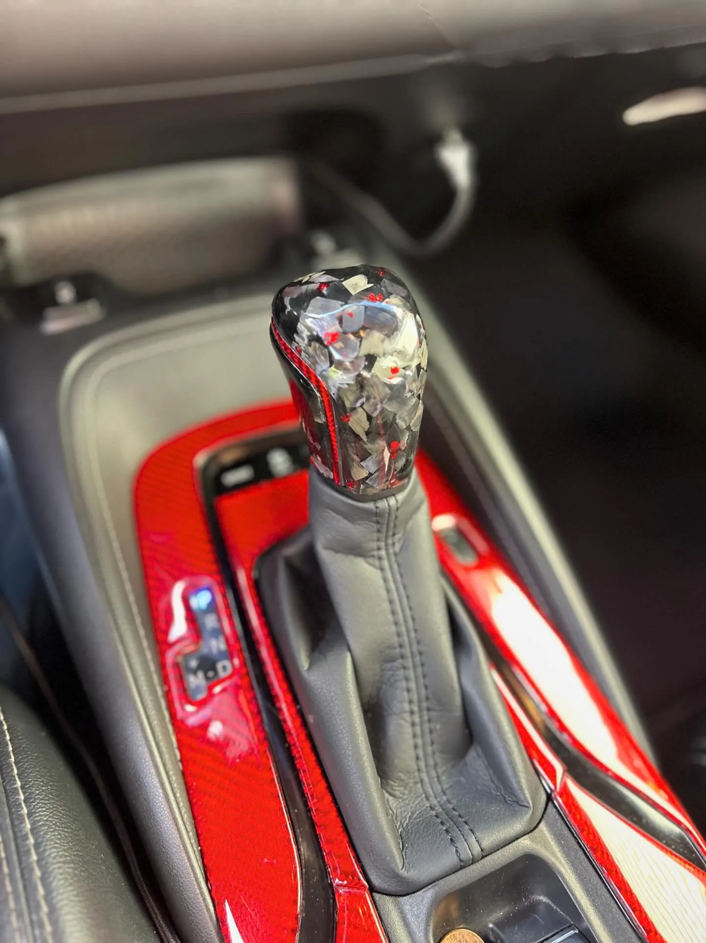 Carbon Fiber or Suede Shift Knob Compatible with 2025-Present Toyota Camry Gen 9 - VIP Price Free Shipping Item