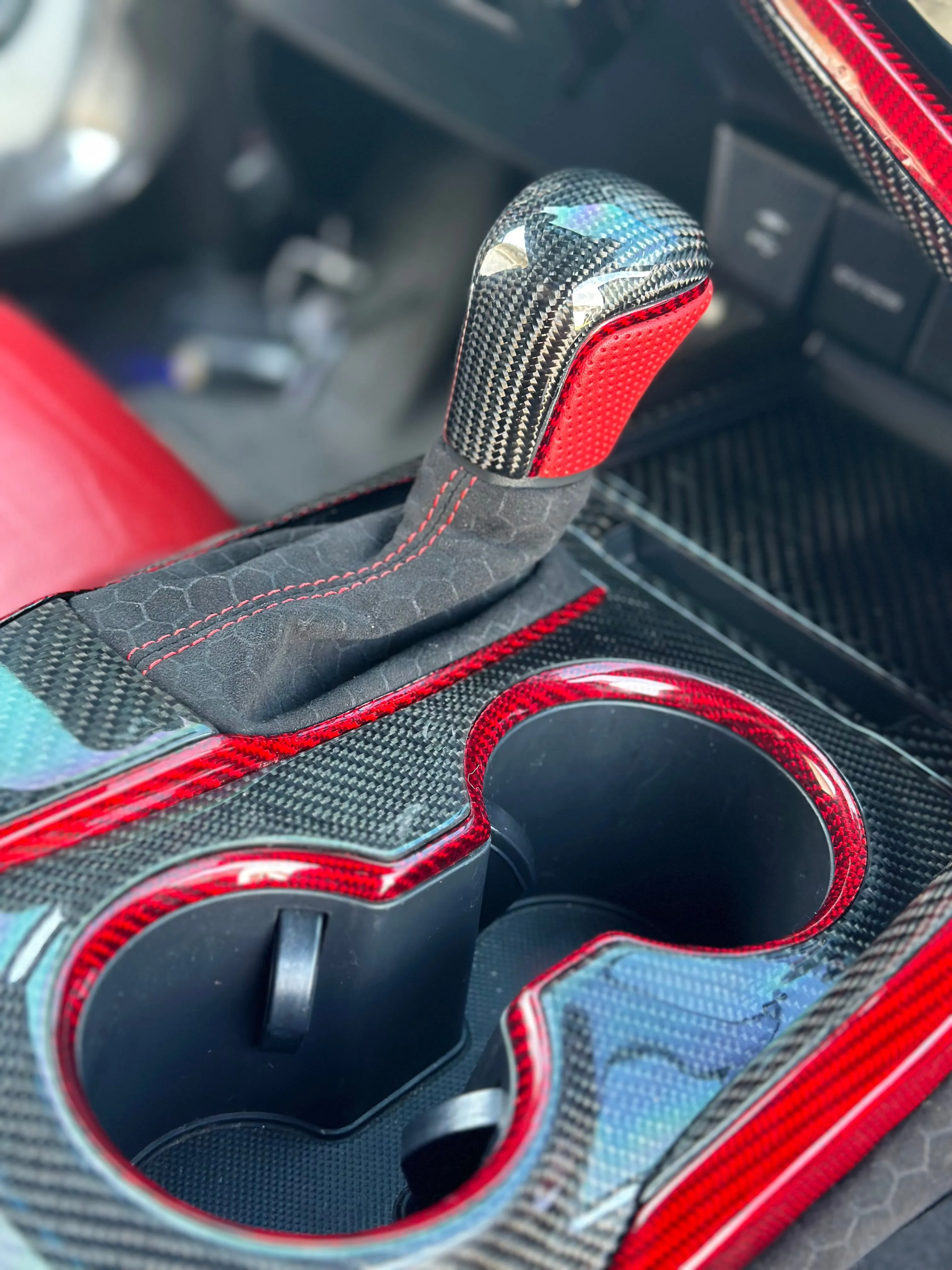 Carbon Fiber or Suede Shift Knob Compatible with 2025-Present Toyota Camry Gen 9 - VIP Price Free Shipping Item