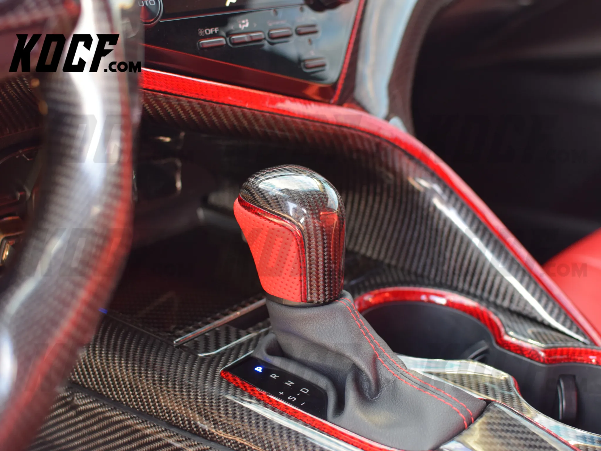 Carbon Fiber or Suede Shift Knob Compatible with 2025-Present Toyota Camry Gen 9 - VIP Price Free Shipping Item
