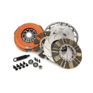 Centerforce DYAD DS Twin Disc Clutch Kit - 10.40 in Diameter - 1-1/8 in x 26 Spline - Sprung Hub - Organic/Carbon - GM LS-Series