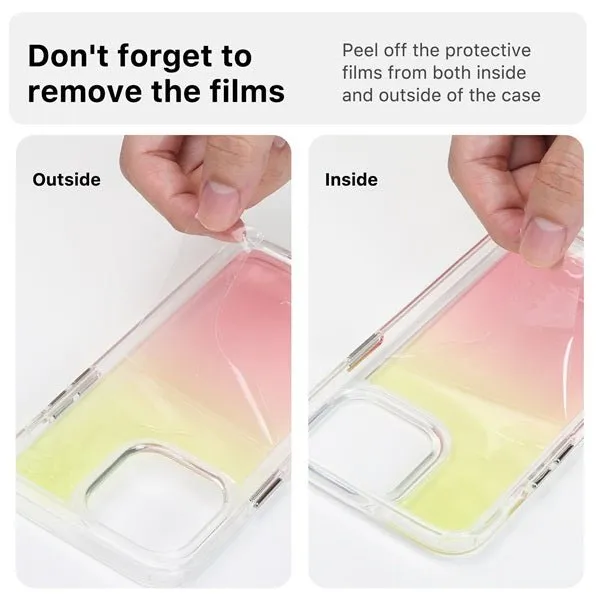 Clear Bicolor Series Case
