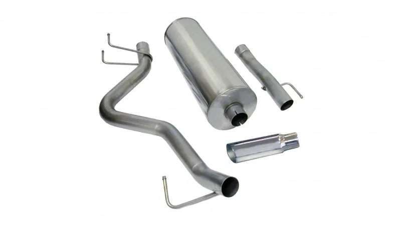 Corsa Sport Cat-Back Exhaust System (Side Exit w/ Polished Tip): Dodge Ram 4.7L V8 & 5.7L Hemi 1500 2006 - 2007