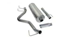 Corsa Sport Cat-Back Exhaust System (Side Exit w/ Polished Tip): Dodge Ram 4.7L V8 & 5.7L Hemi 1500 2006 - 2007