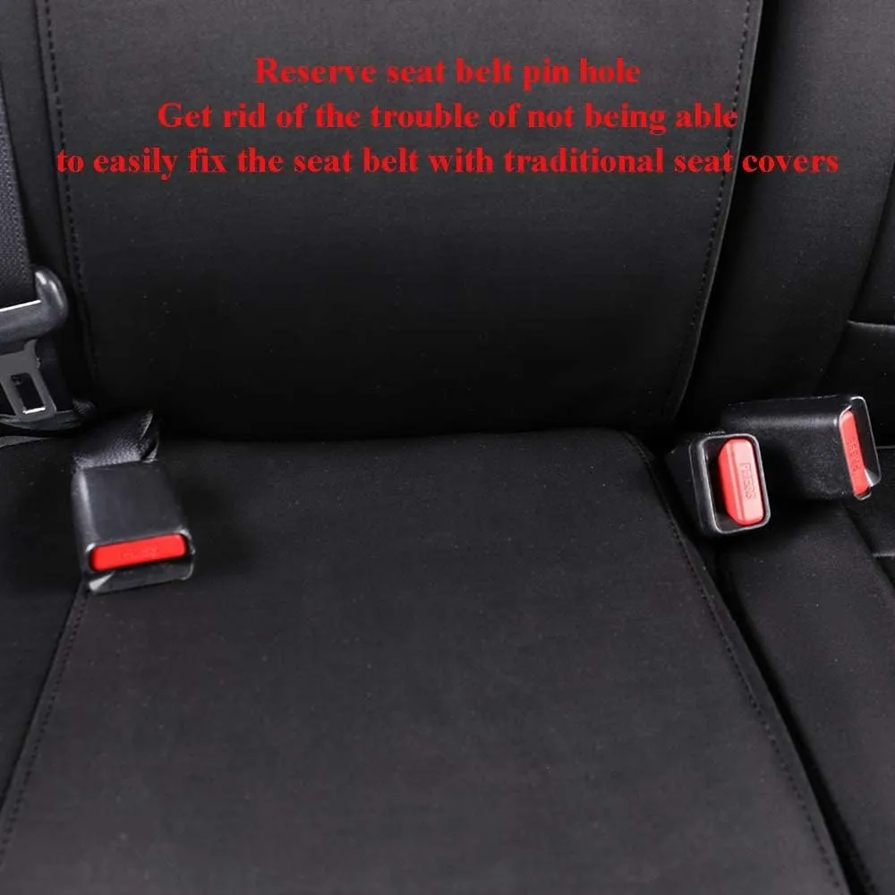 Custom Fit Forester Car Seat Covers for Select Subaru Forester 2019 2020 2021 2022 2023 2024 - Full Set,Neoprene