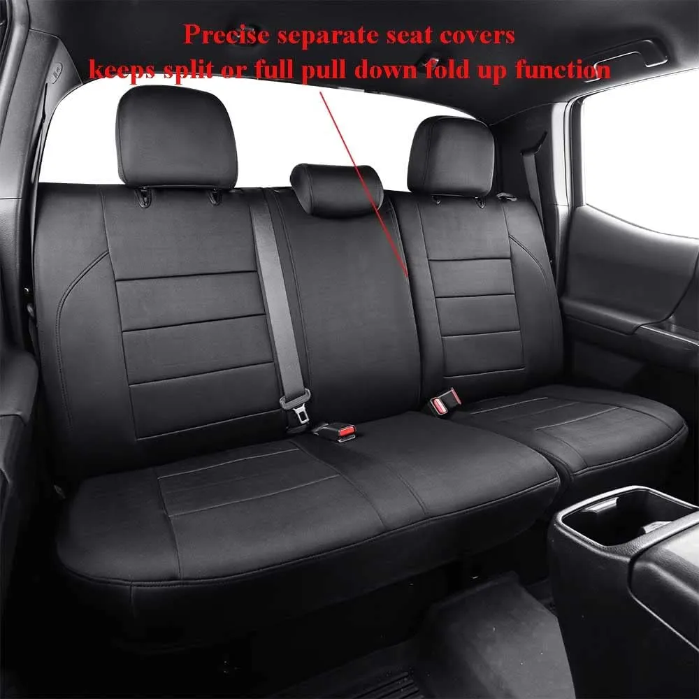 Custom Fit Forester Car Seat Covers for Select Subaru Forester 2019 2020 2021 2022 2023 2024 - Full Set,Neoprene