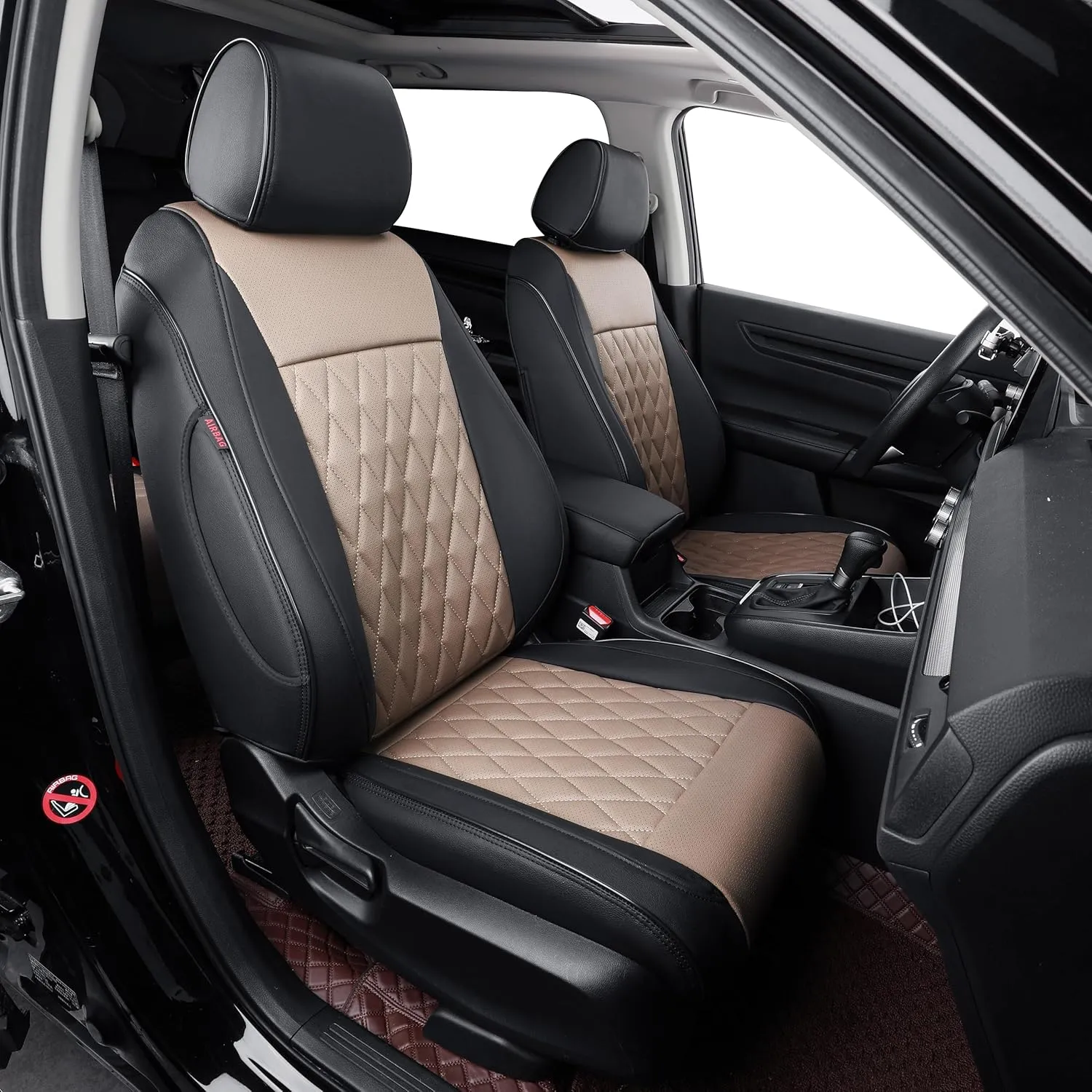 Custom Fit Forester Car Seat Covers for Select Subaru Forester 2019 2020 2021 2022 2023 2024 - Full Set,Neoprene