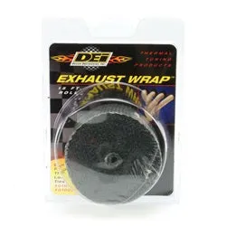 Design Engineering 010121 Exhaust Wrap; 2 in. x 15 ft.; Black;