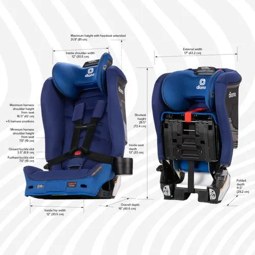 Diono - Radian 3R Safe Plus 3 in 1 Narrow Car Seat
