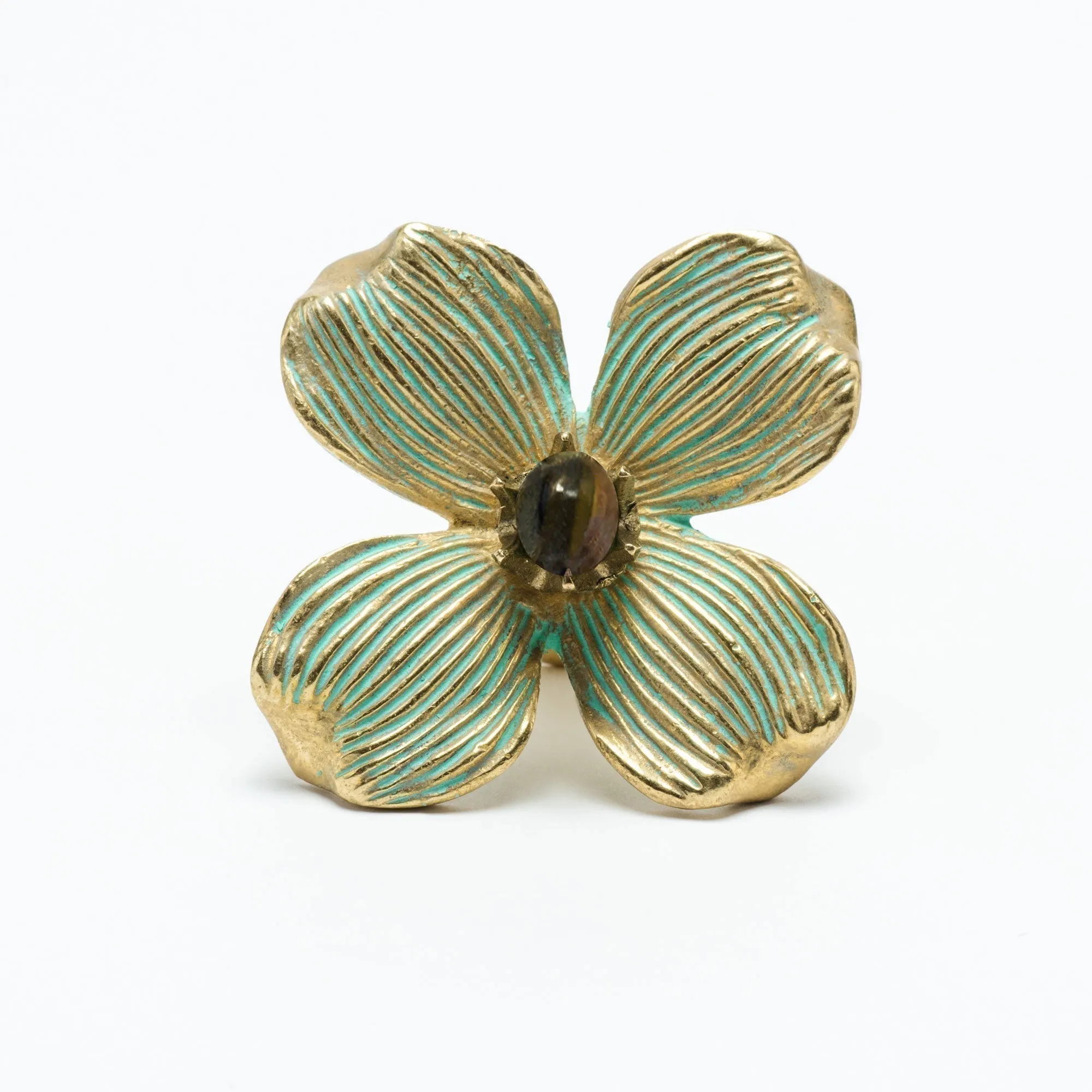 Dogwood 3" Custom Knob - Patina