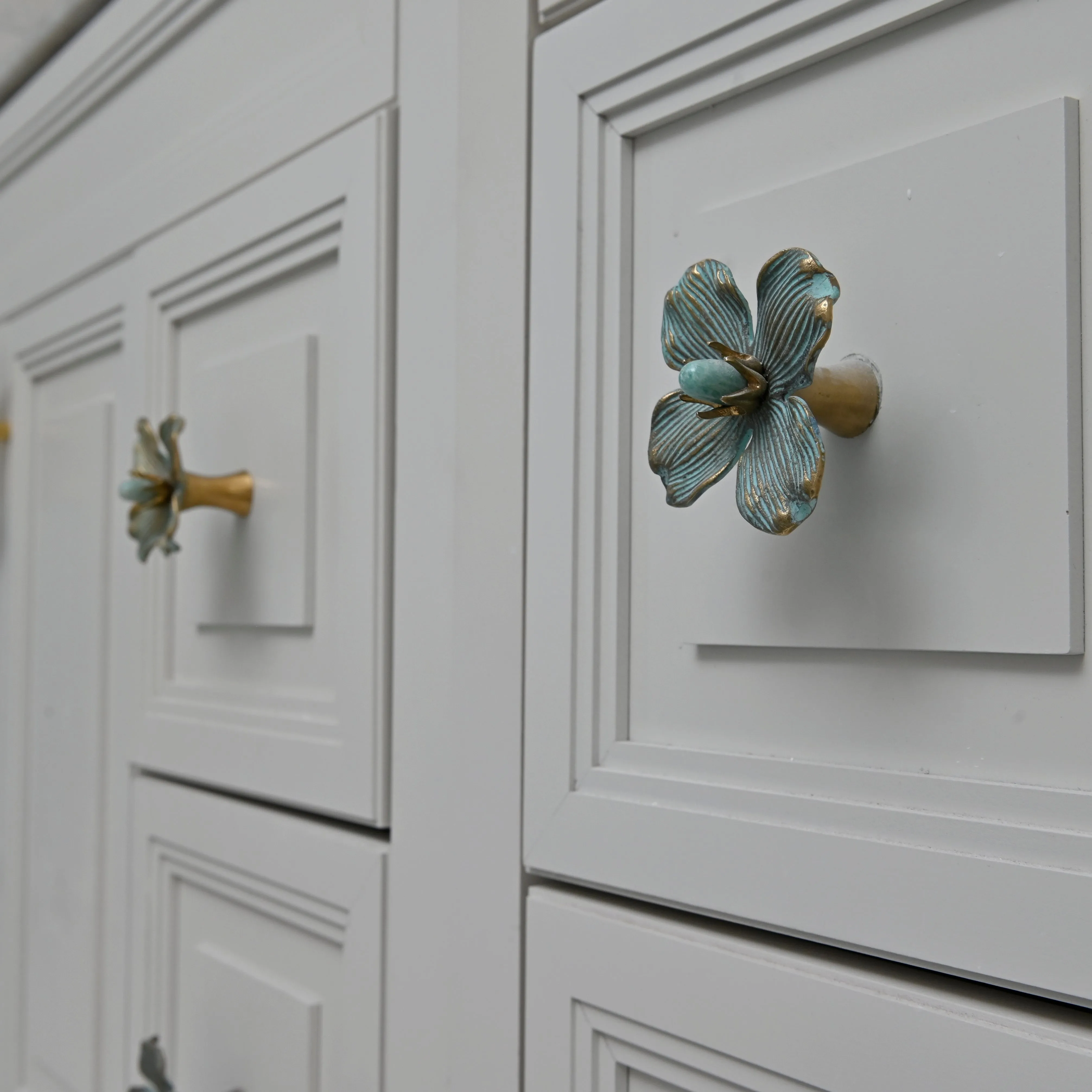 Dogwood 3" Custom Knob - Patina
