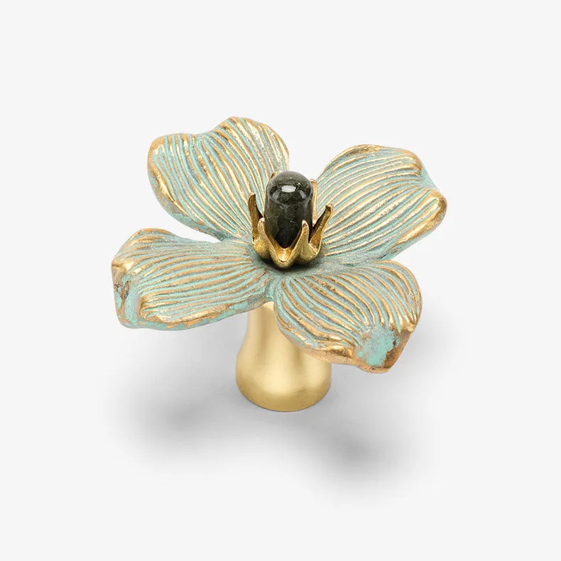 Dogwood 3" Custom Knob - Patina