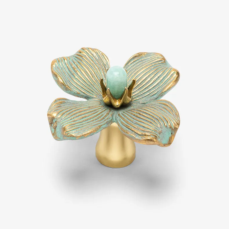 Dogwood 3" Custom Knob - Patina
