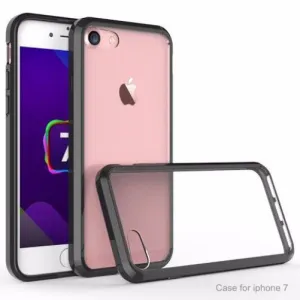 For Apple iPhone 7 Case, Easy Grip Slim Armor Bumper Case for Iphone 7 - Black