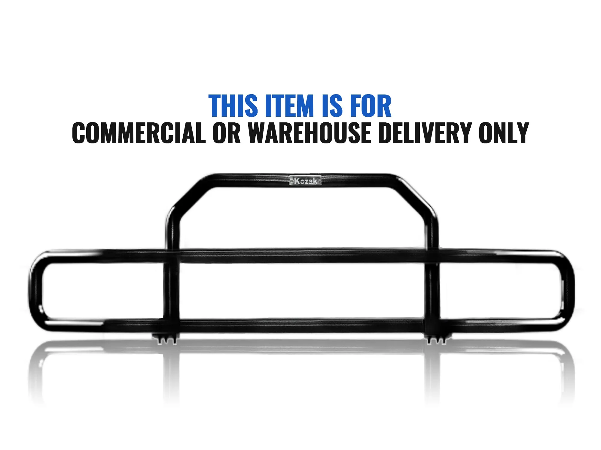 Grille Guard with Lights Black 2004  Mack Granite GU713