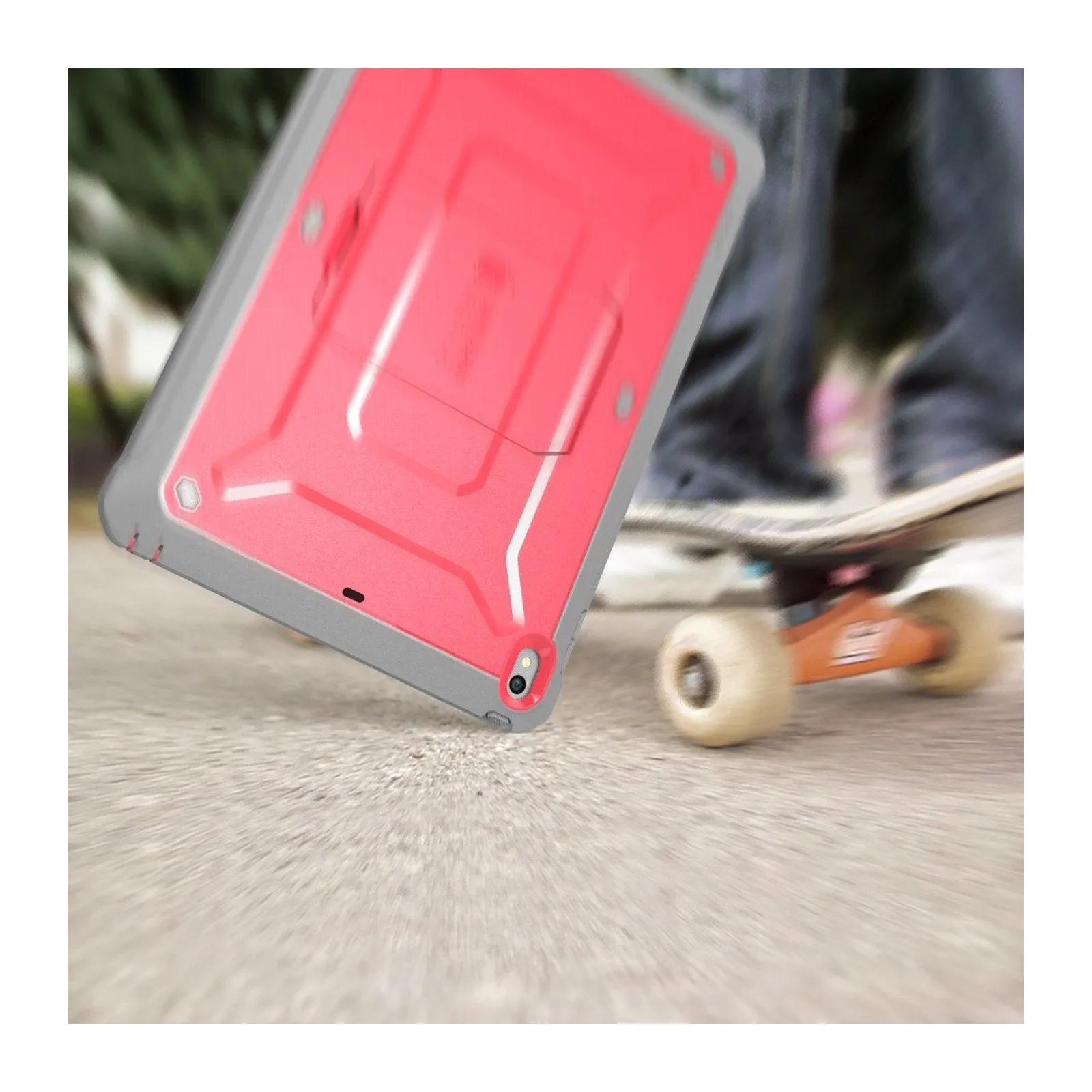 iPad Air 10.5 inch (2019) Unicorn Beetle Pro Rugged Case with Screen Protector-Pink