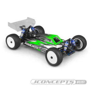 JConcepts RC10 B74 "F2" Body w/S-Type Wing (Clear)