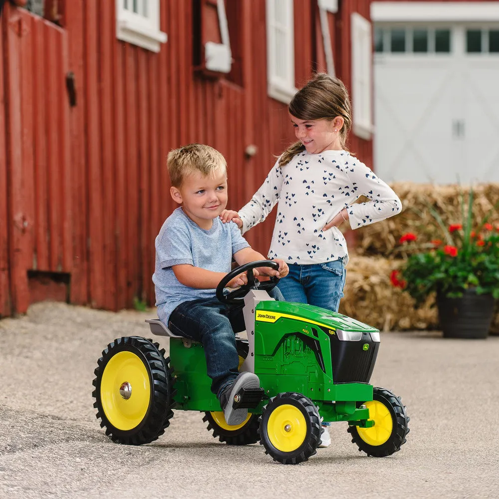 John Deere 8R 410  Steel Ride-on Pedal Tractor Toy
