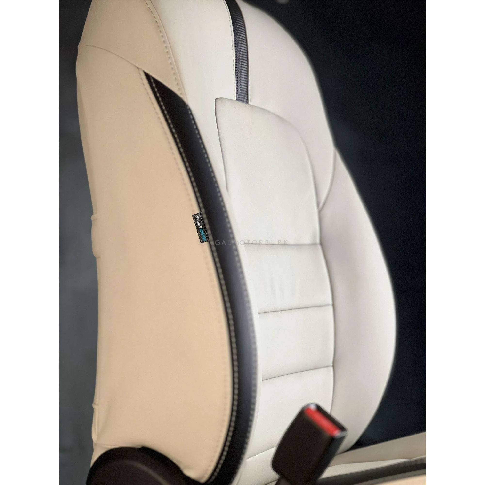 KIA Stonic Type R Beige Black Seat Covers - Model 2021-2022