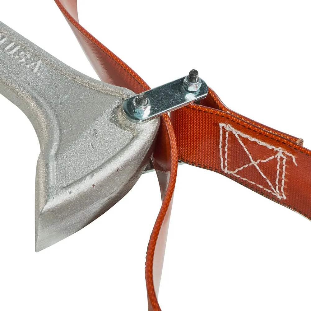 Klein Tools S-18H Grip-It Strap Wrenches, Silver/Red, 18"