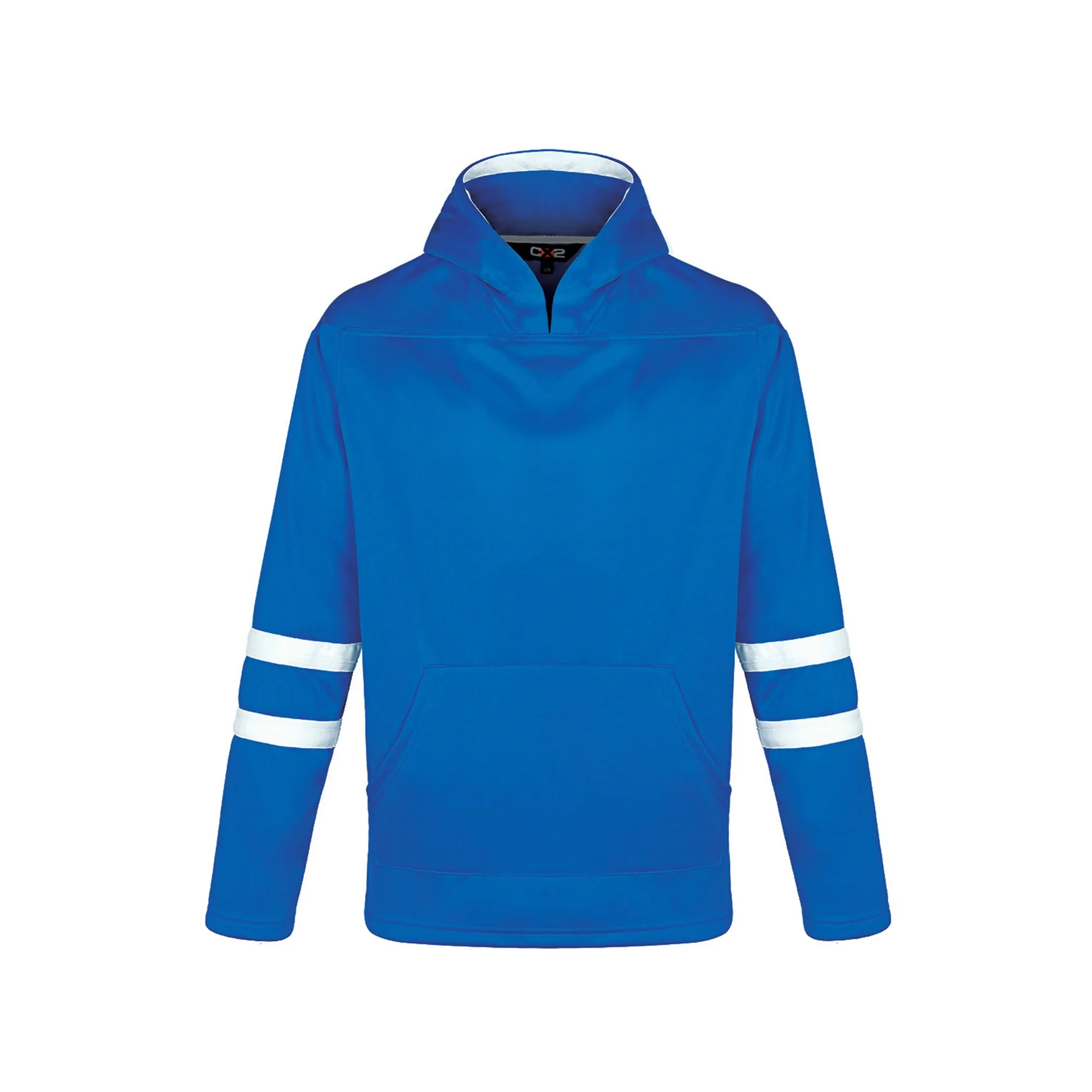 L0617Y - Dangle - Youth Pullover Hockey Lace Hooded Sweatshirt
