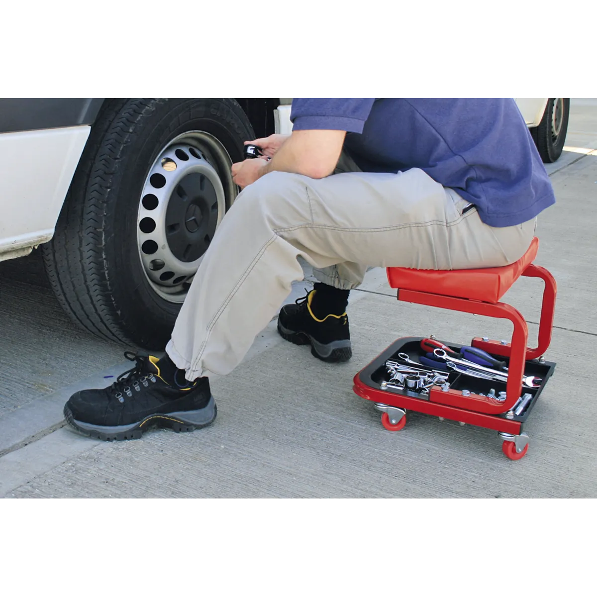 Mechanic's Utility Seat Deluxe