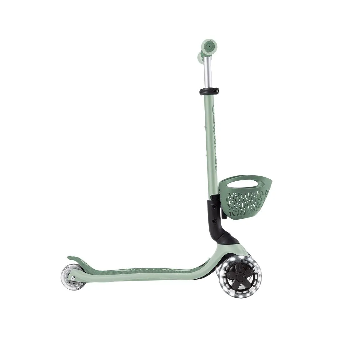Outlet - Globber Go-Up Baby 360 Lights Scooter - Sage